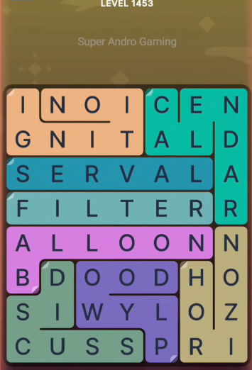 FillWords Level 1453