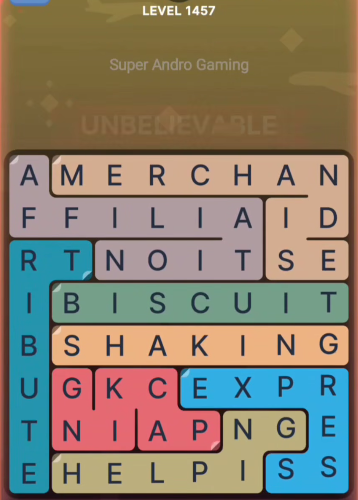 FillWords Level 1457