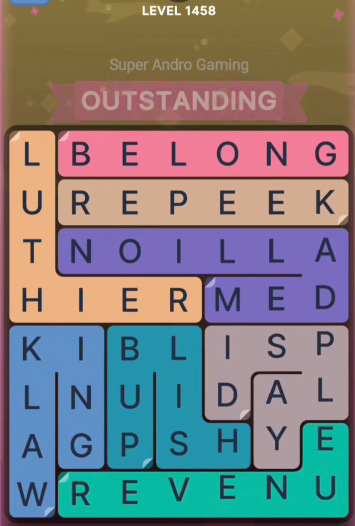 FillWords Level 1458