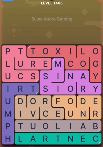 FillWords Level 1465