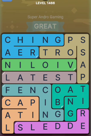FillWords Level 1466