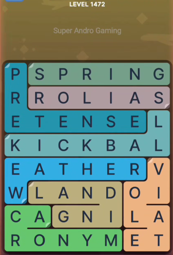 FillWords Level 1472