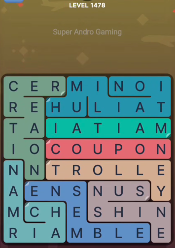 FillWords Level 1478