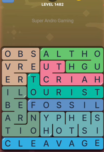 FillWords Level 1482