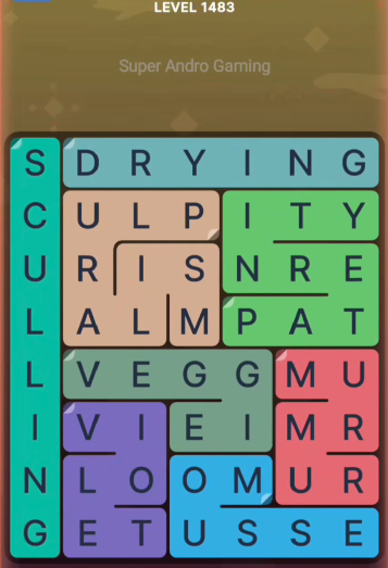 FillWords Level 1483
