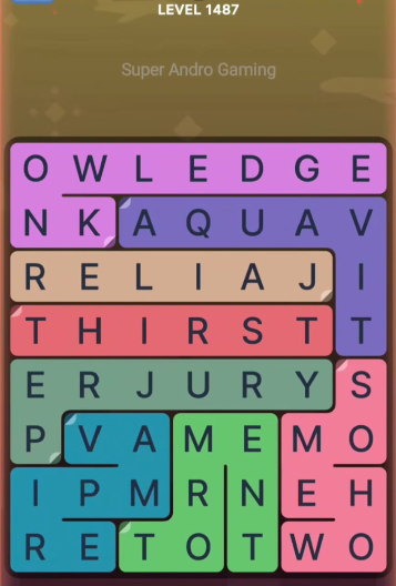 FillWords Level 1487