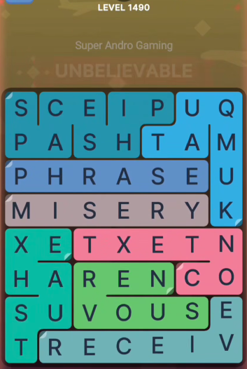 FillWords Level 1490