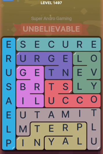 FillWords Level 1497