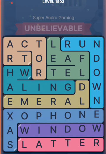 FillWords Level 1503