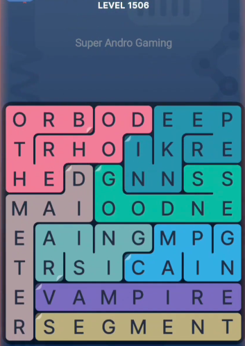 FillWords Level 1506