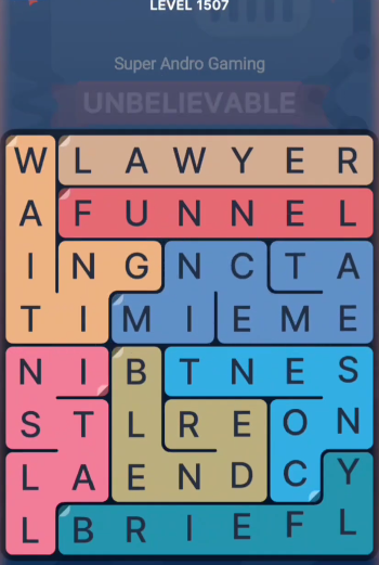 FillWords Level 1507