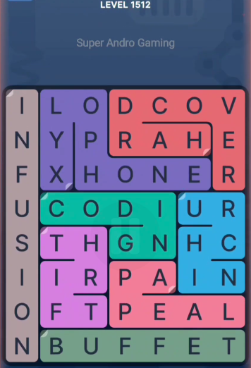 FillWords Level 1512