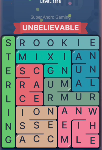 FillWords Level 1516