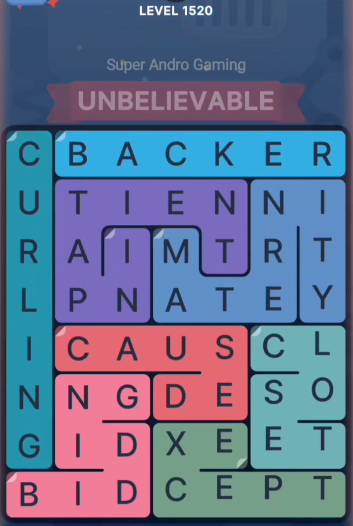 FillWords Level 1520