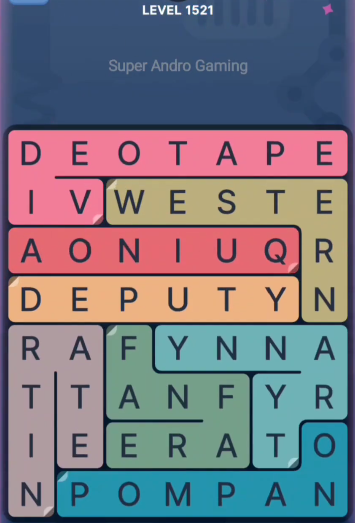 FillWords Level 1521