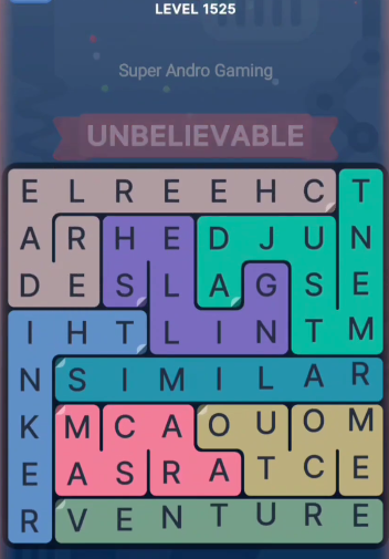 FillWords Level 1525