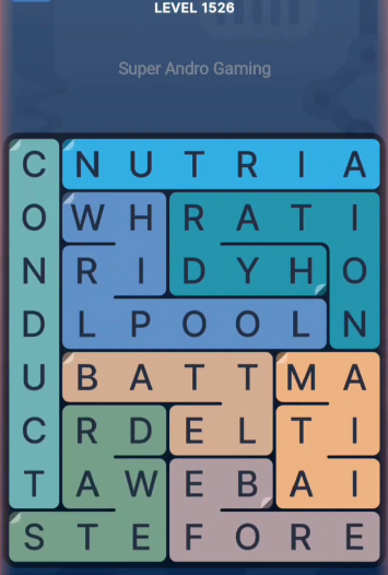 FillWords Level 1526