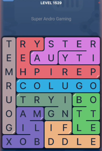 FillWords Level 1529