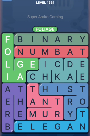 FillWords Level 1531