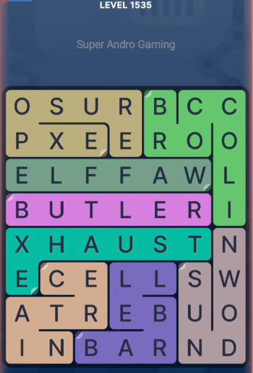 FillWords Level 1535