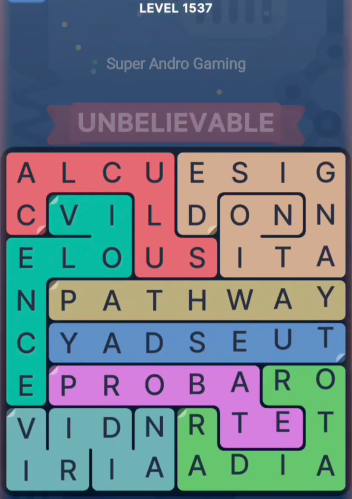 FillWords Level 1537