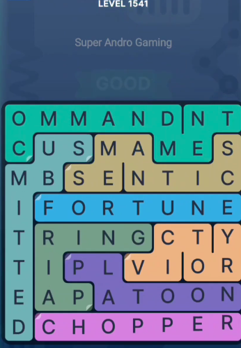 FillWords Level 1541