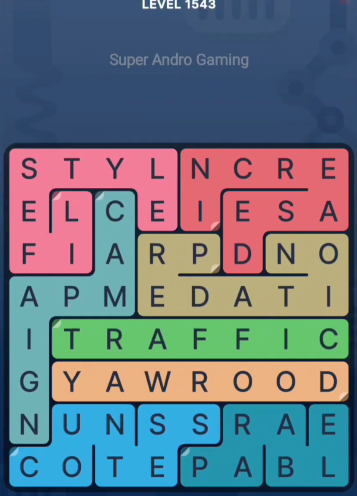 FillWords Level 1543