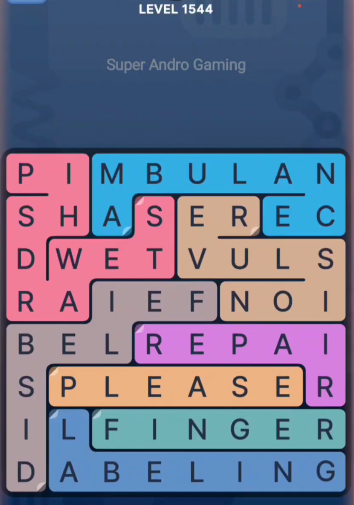 FillWords Level 1544