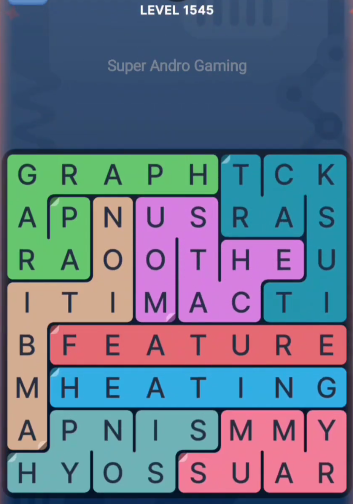 FillWords Level 1545