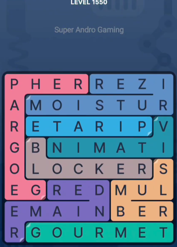 FillWords Level 1550