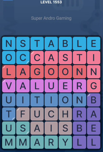 FillWords Level 1553