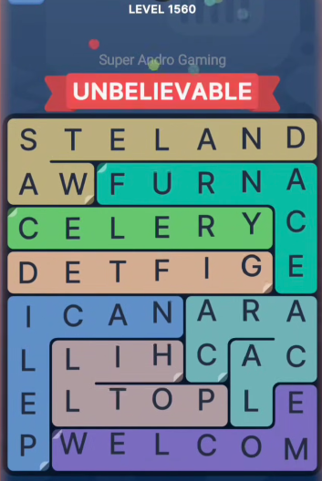 FillWords Level 1560