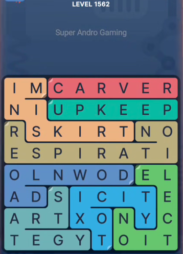 FillWords Level 1562