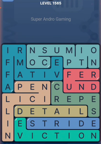 FillWords Level 1565
