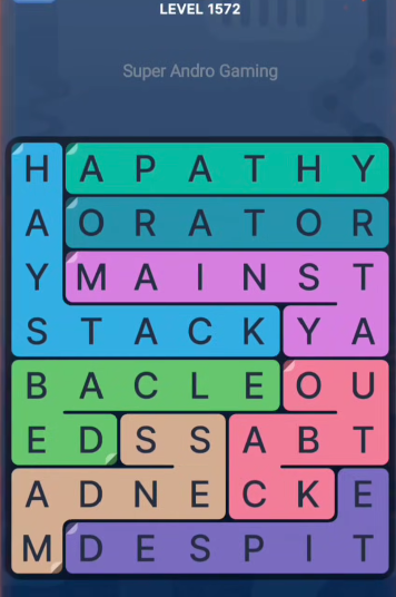 FillWords Level 1572
