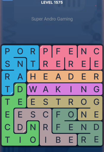 FillWords Level 1575