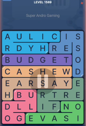 FillWords Level 1589