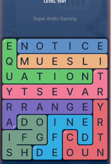 FillWords Level 1591
